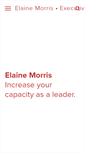 Mobile Screenshot of elainemorris.com